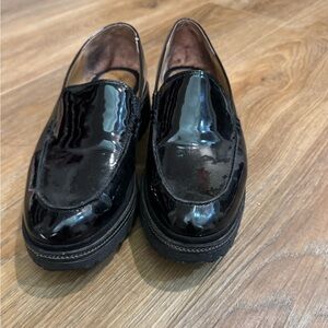 Black Patent Leather Loafers